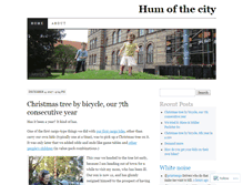 Tablet Screenshot of humofthecity.com